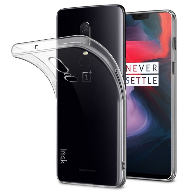 Cover for OnePlus 6 Gennemsigtig Imak