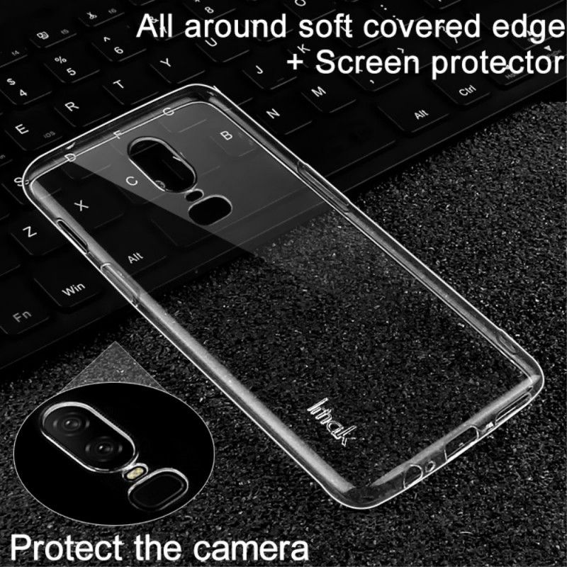 Cover for OnePlus 6 Gennemsigtig Imak