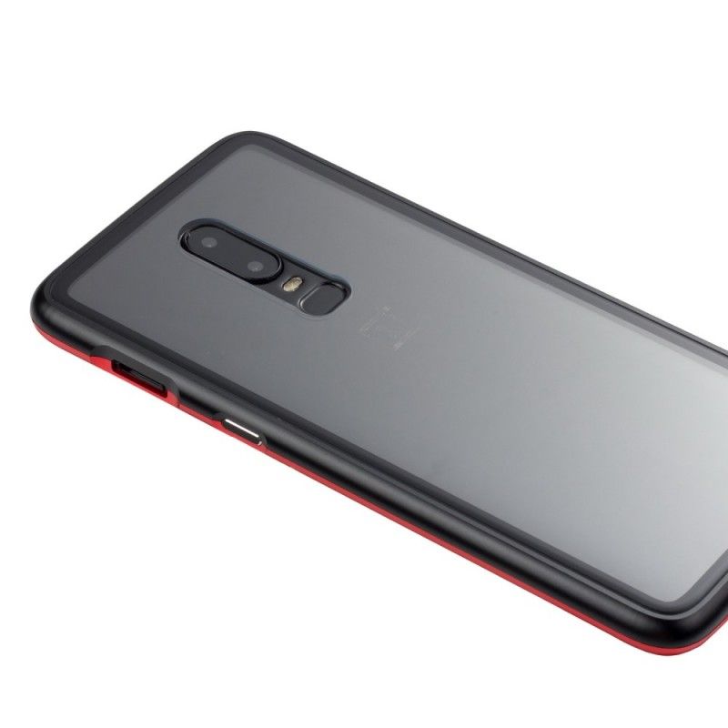 Cover OnePlus 6 Hvid Mobilcover Aftagelig