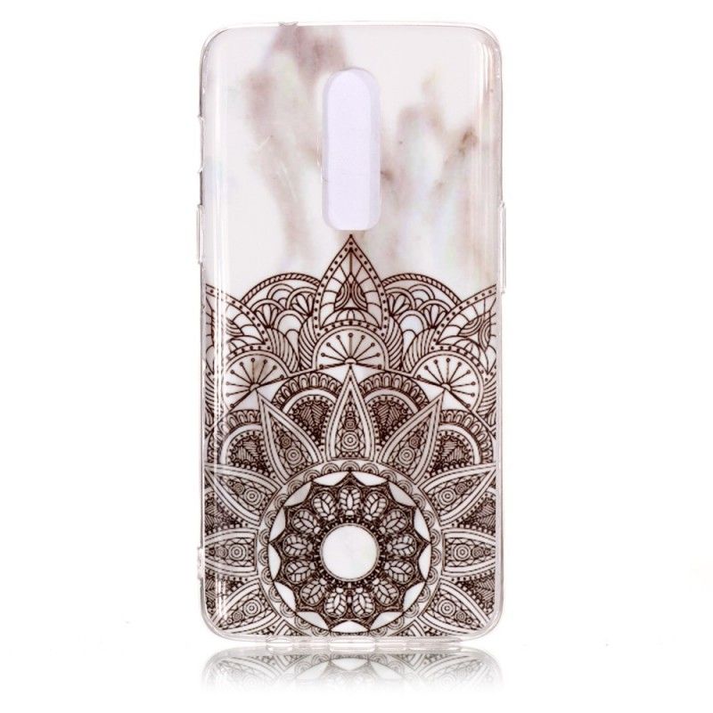 Cover OnePlus 6 Marmoreret Mandala