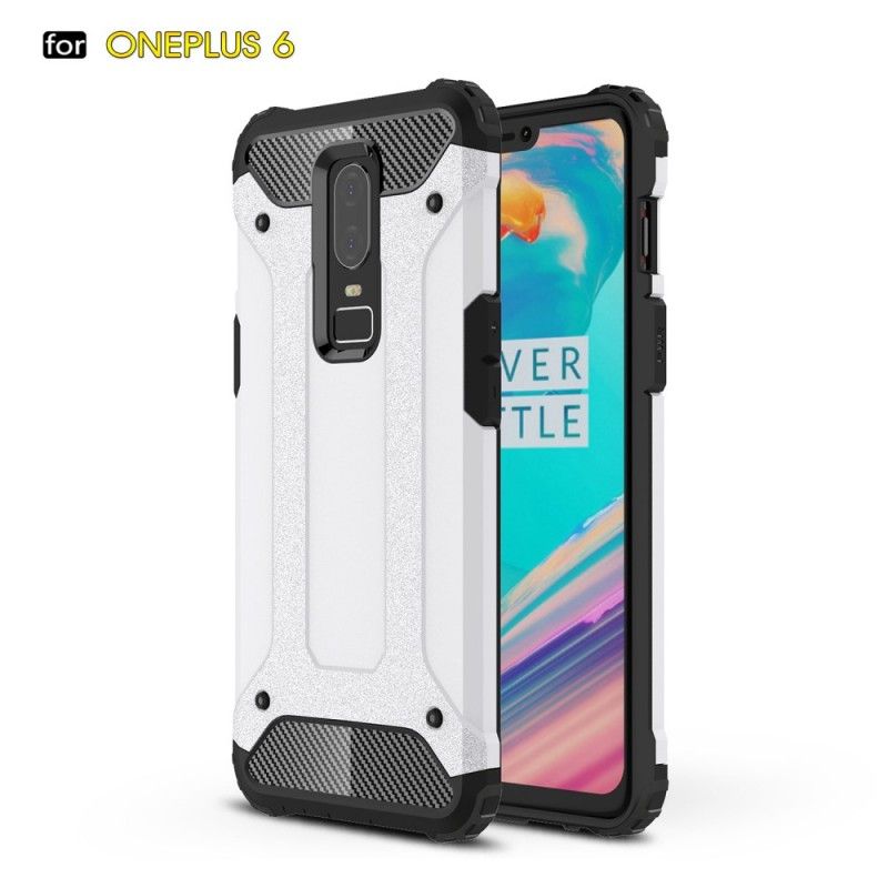 Cover OnePlus 6 Sort Mobilcover Overlevende