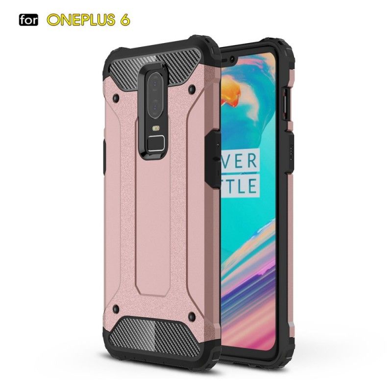 Cover OnePlus 6 Sort Mobilcover Overlevende