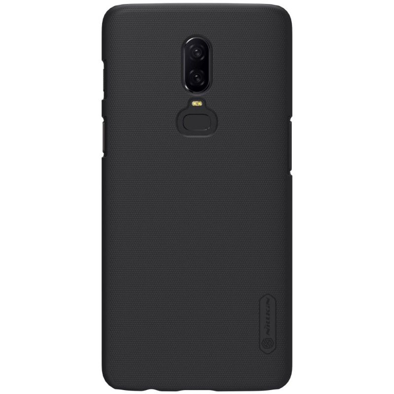 Cover OnePlus 6 Sort Stiv Frostet Nillkin