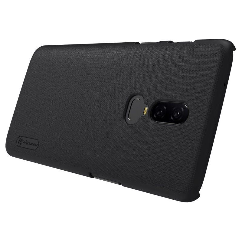 Cover OnePlus 6 Sort Stiv Frostet Nillkin