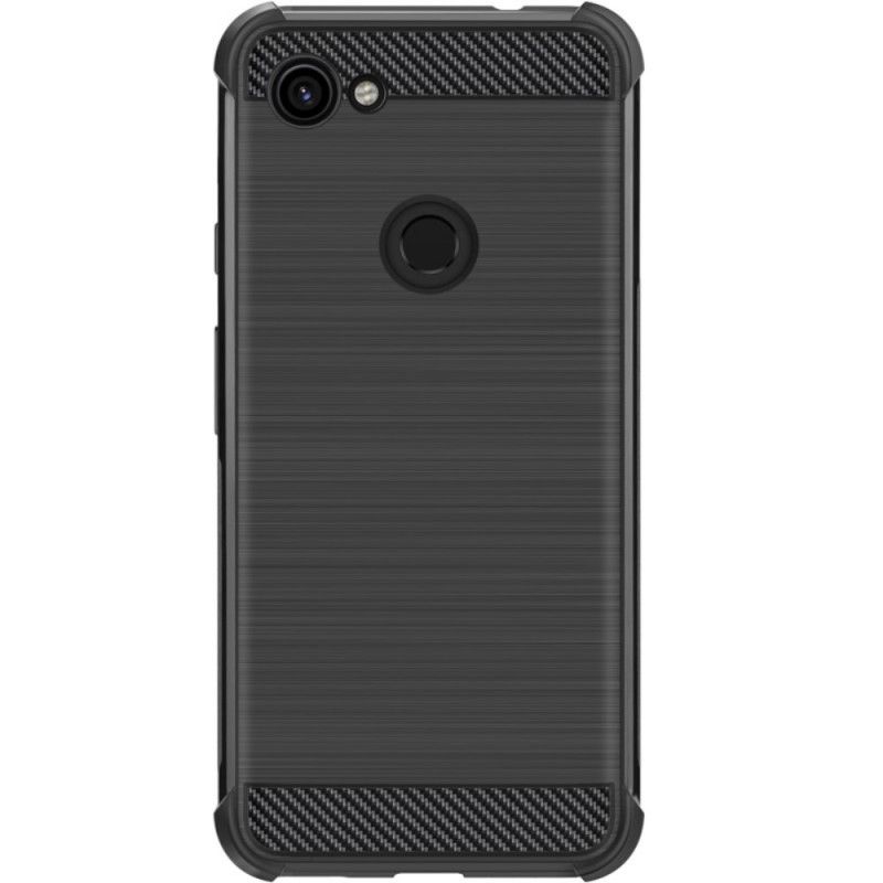 Cover for Google Pixel 3A XL Imak Børstet Kulfiber