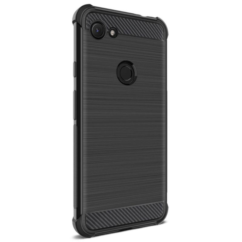 Cover for Google Pixel 3A XL Imak Børstet Kulfiber