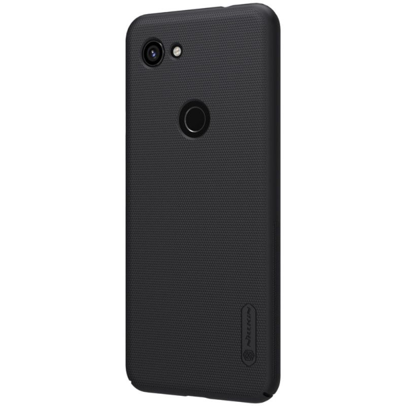 Cover Google Pixel 3A XL Rød Mobilcover Stiv Frostet Nillkin