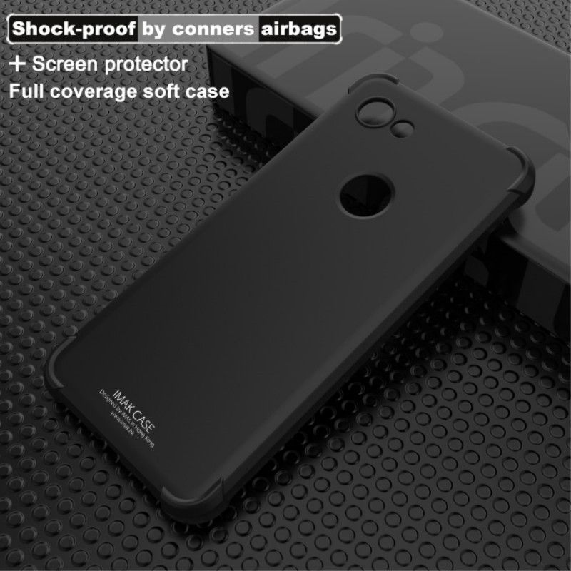 Cover Google Pixel 3A XL Sort Imak Silkeagtig Beskyttelse