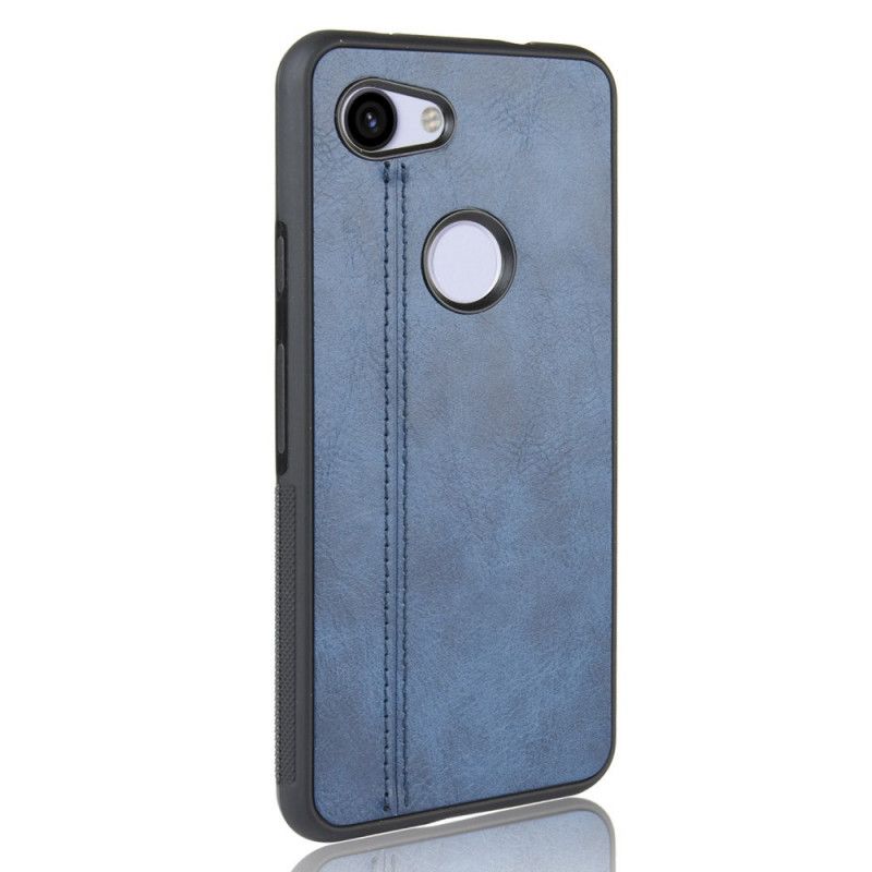 Cover Google Pixel 3A XL Sort Mobilcover Syet Lædereffekt