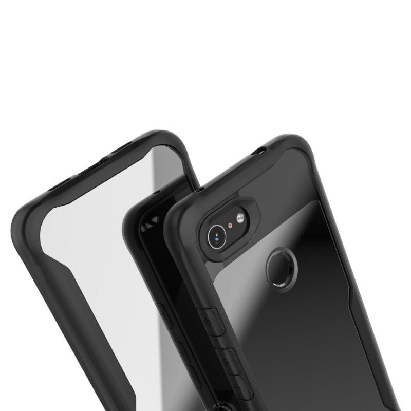 Cover Google Pixel 3A XL Sort Skråkant Hybrid