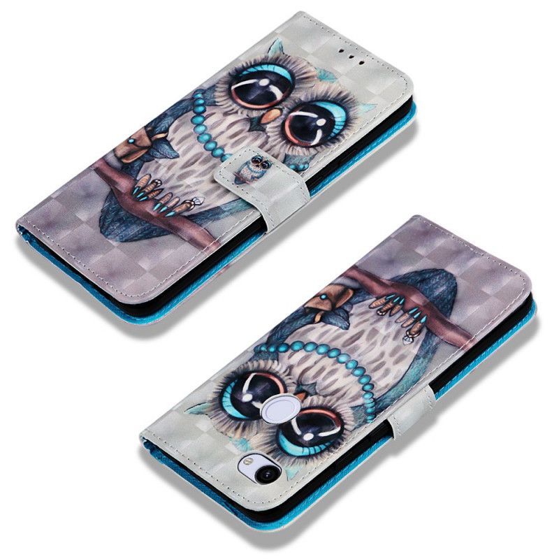 Flip Cover Google Pixel 3A XL Mobilcover Miss Ugle