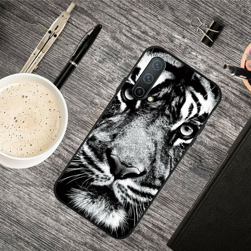 Cover Oneplus Nord Ce 5g Black And White Tiger