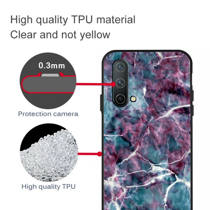 Cover Oneplus Nord Ce 5g Telefon Etui Lilla Marmor