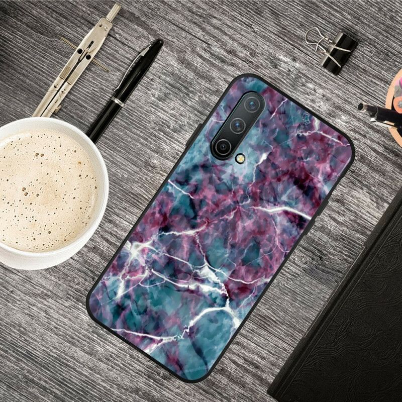 Cover Oneplus Nord Ce 5g Telefon Etui Lilla Marmor