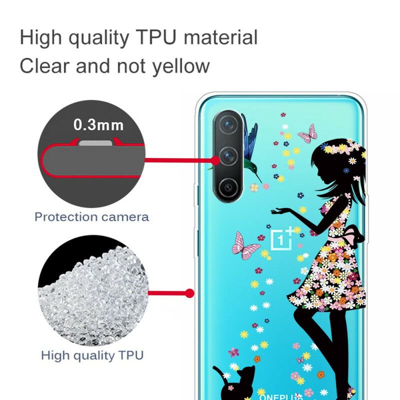 Cover Oneplus Nord Ce 5g Telefon Etui Magisk Kvinde