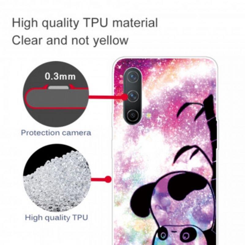 Cover Oneplus Nord Ce 5g Telefon Etui Panda Og Bambus