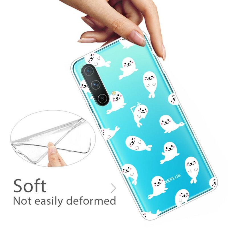 Cover Oneplus Nord Ce 5g Transparente Sea Lions Fun