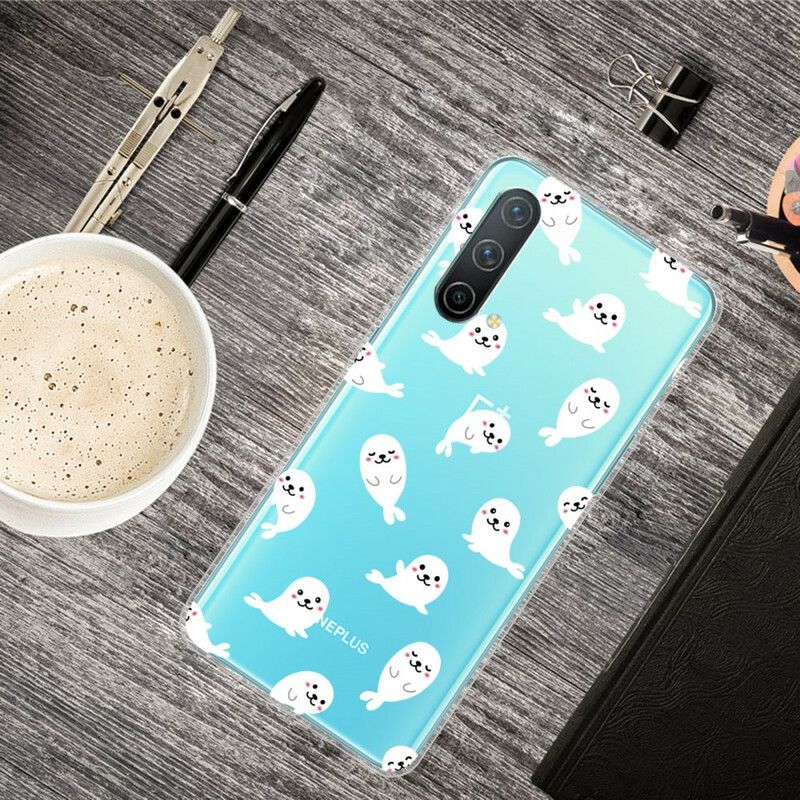 Cover Oneplus Nord Ce 5g Transparente Sea Lions Fun