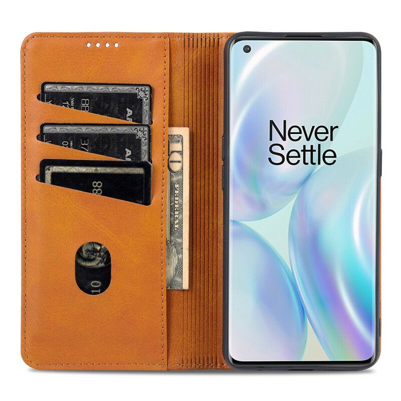 Flip Cover Oneplus Nord Ce 5g Azns Læderstil