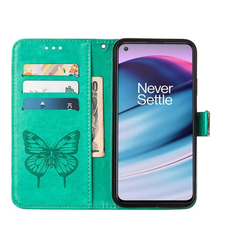 Flip Cover Oneplus Nord Ce 5g Butterfly Design