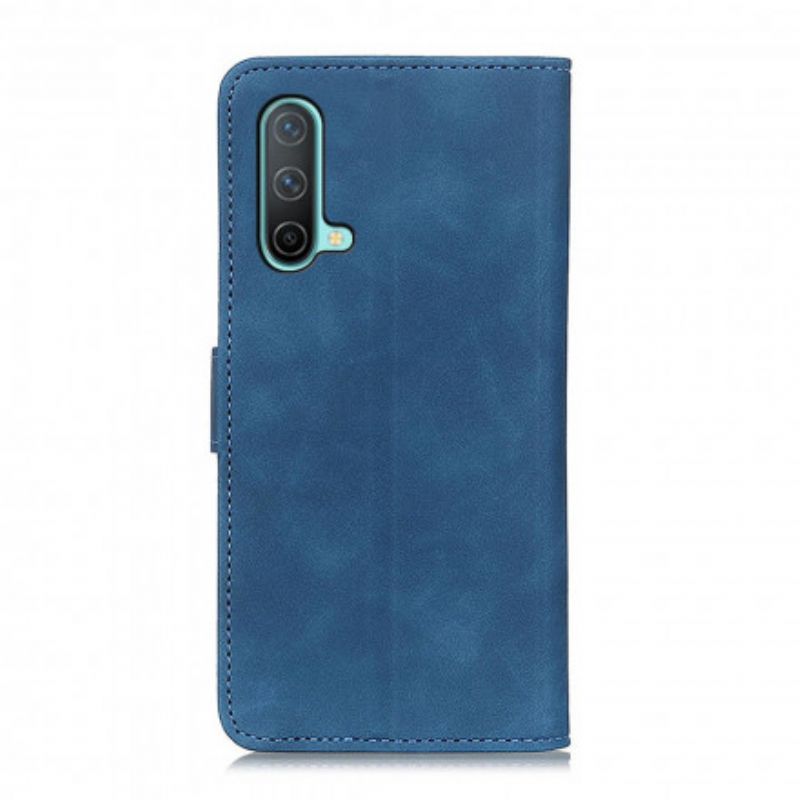 Flip Cover Oneplus Nord Ce 5g Khazneh Vintage Lædereffekt