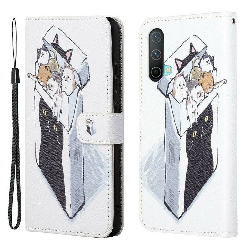 Flip Cover Oneplus Nord Ce 5g Levering Thong Cats