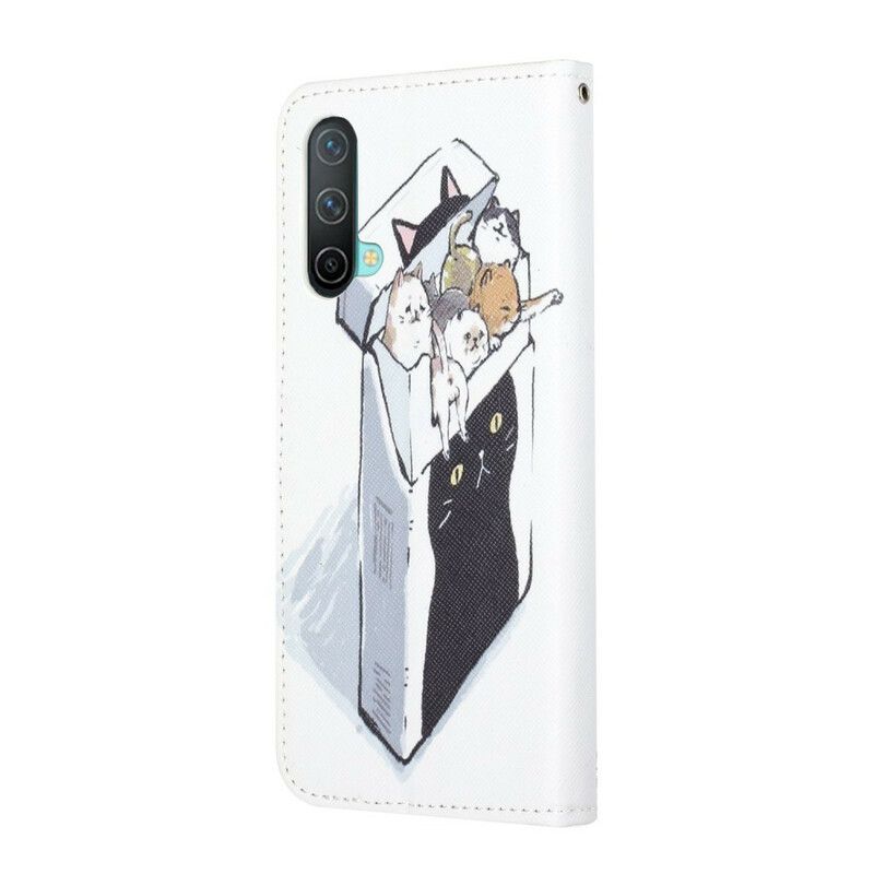 Flip Cover Oneplus Nord Ce 5g Levering Thong Cats