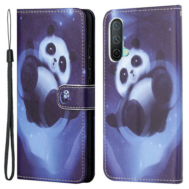 Flip Cover Oneplus Nord Ce 5g Panda Space Strappy