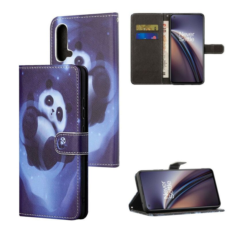 Flip Cover Oneplus Nord Ce 5g Panda Space Strappy