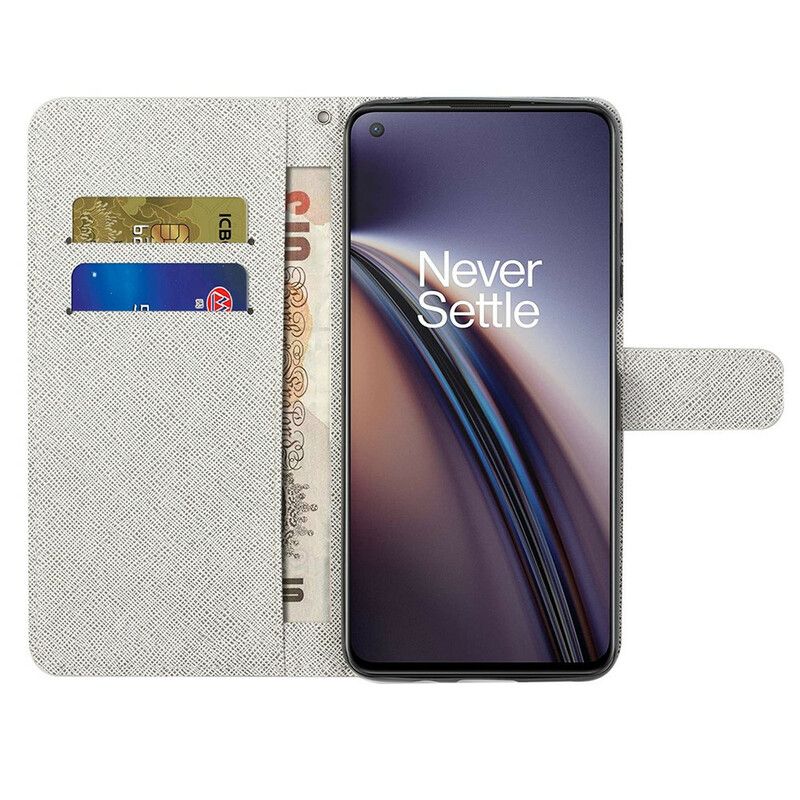 Flip Cover Oneplus Nord Ce 5g Strappy Dragonflies