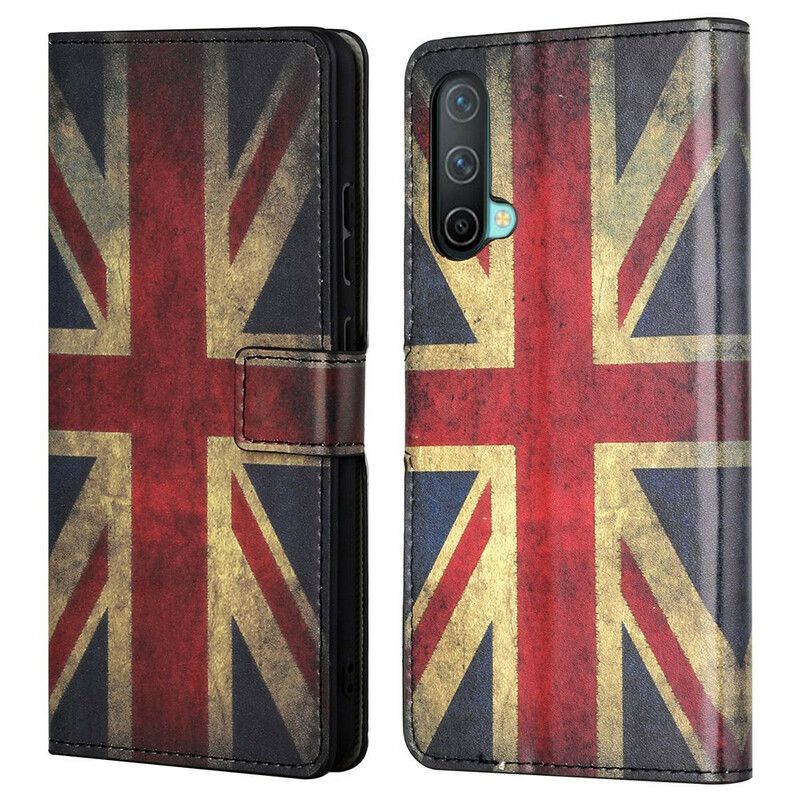 Flip Cover Til Oneplus Nord Ce 5g Flag England