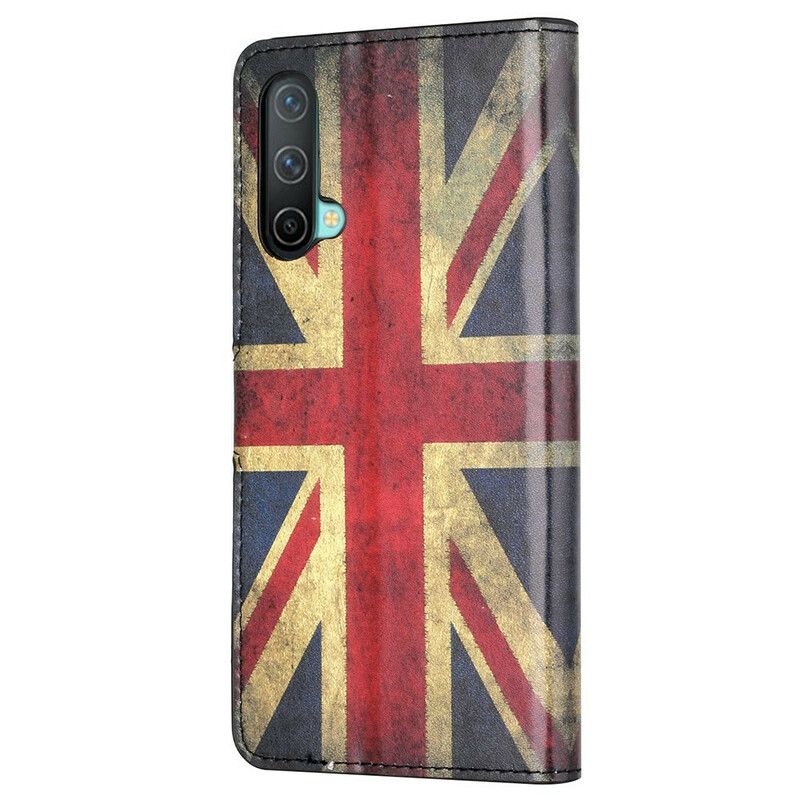 Flip Cover Til Oneplus Nord Ce 5g Flag England