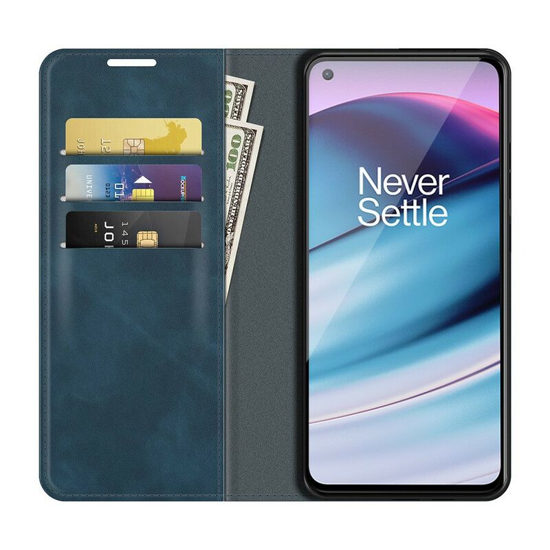 Flip Cover Til Oneplus Nord Ce 5g Skin-touch