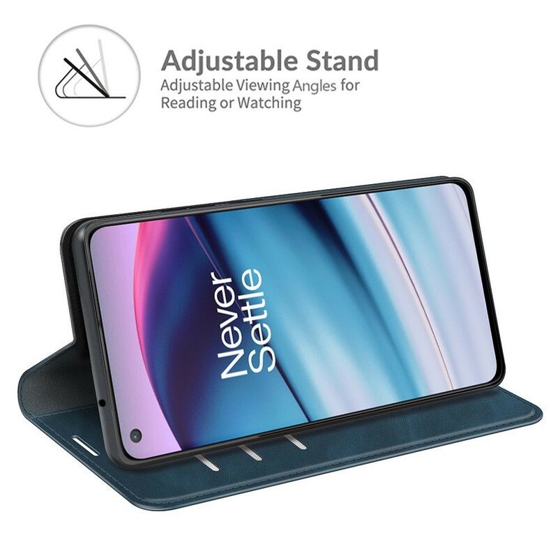 Flip Cover Til Oneplus Nord Ce 5g Skin-touch