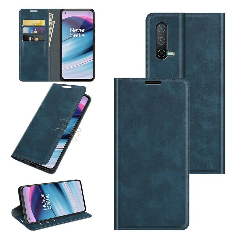 Flip Cover Til Oneplus Nord Ce 5g Skin-touch