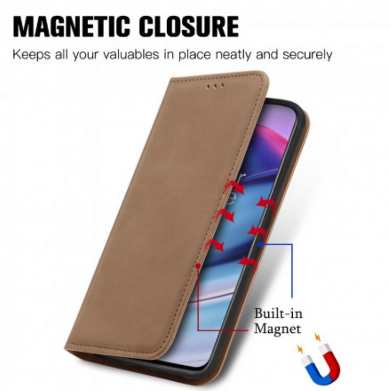 Flip Cover Til Oneplus Nord Ce 5g Skin-touch Design