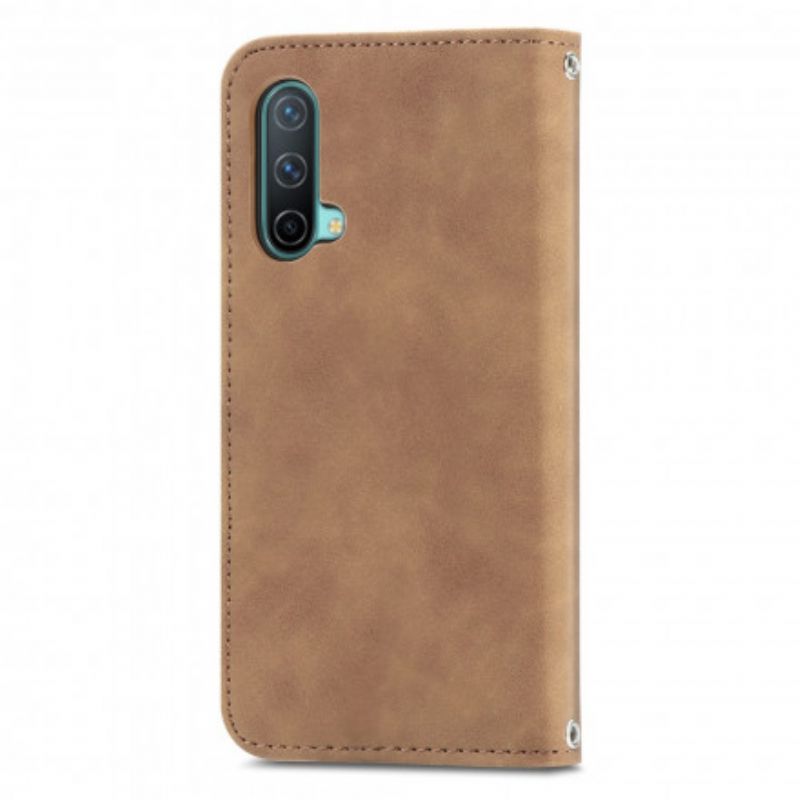 Flip Cover Til Oneplus Nord Ce 5g Skin-touch Design