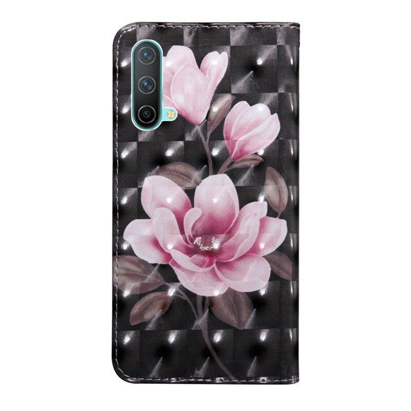 Læder Cover Oneplus Nord Ce 5g Telefon Etui Blossom Flowers