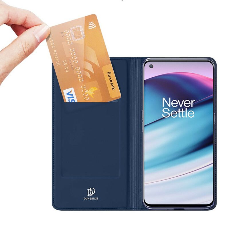 Læder Cover Oneplus Nord Ce 5g Telefon Etui Skin Pro Dux Ducis