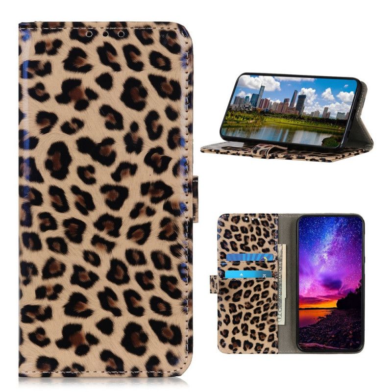 Flip Cover Sony Xperia 5 II Enkel Leopard