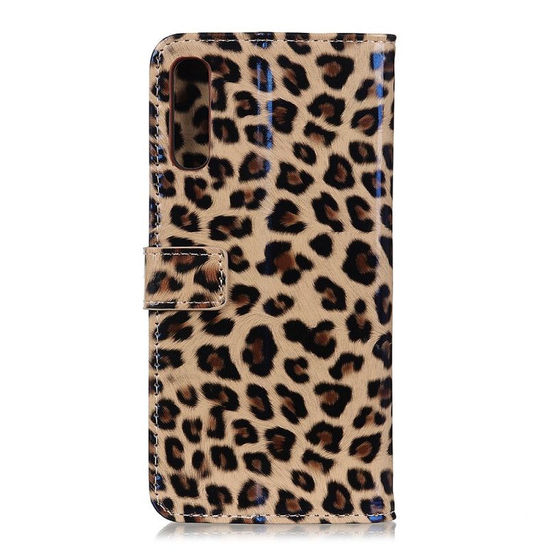 Flip Cover Sony Xperia 5 II Enkel Leopard