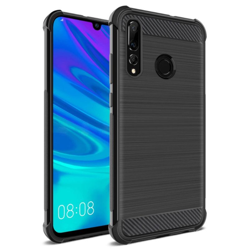 Cover for Huawei P Smart Plus 2019 Imak Børstet Kulfiber