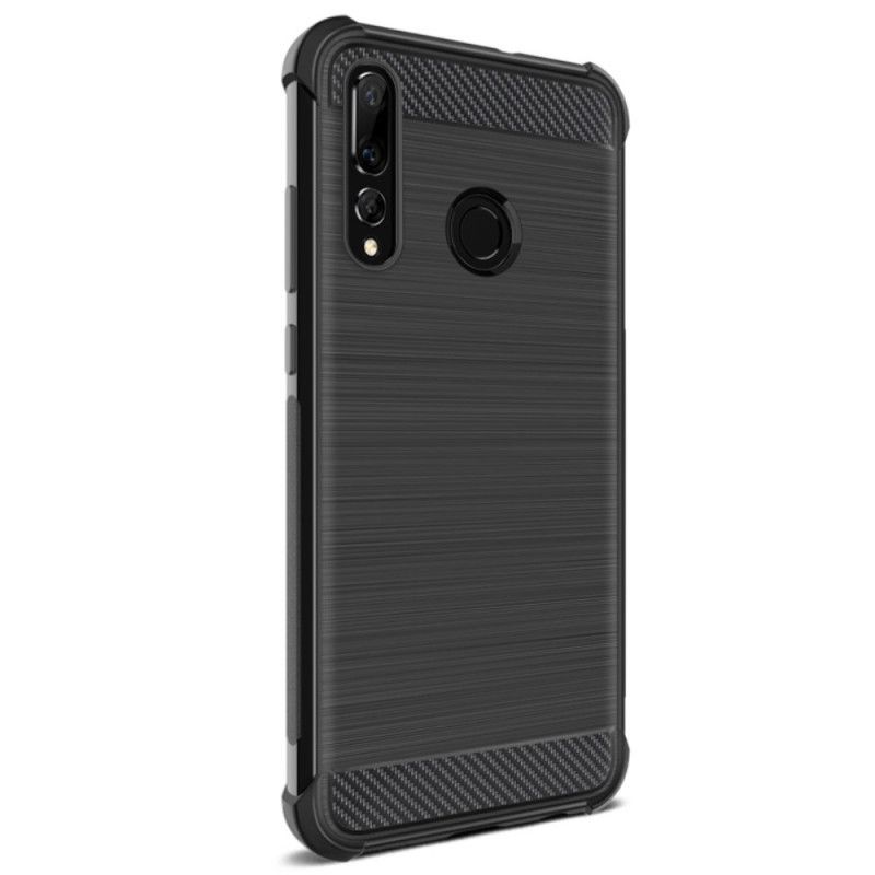 Cover for Huawei P Smart Plus 2019 Imak Børstet Kulfiber