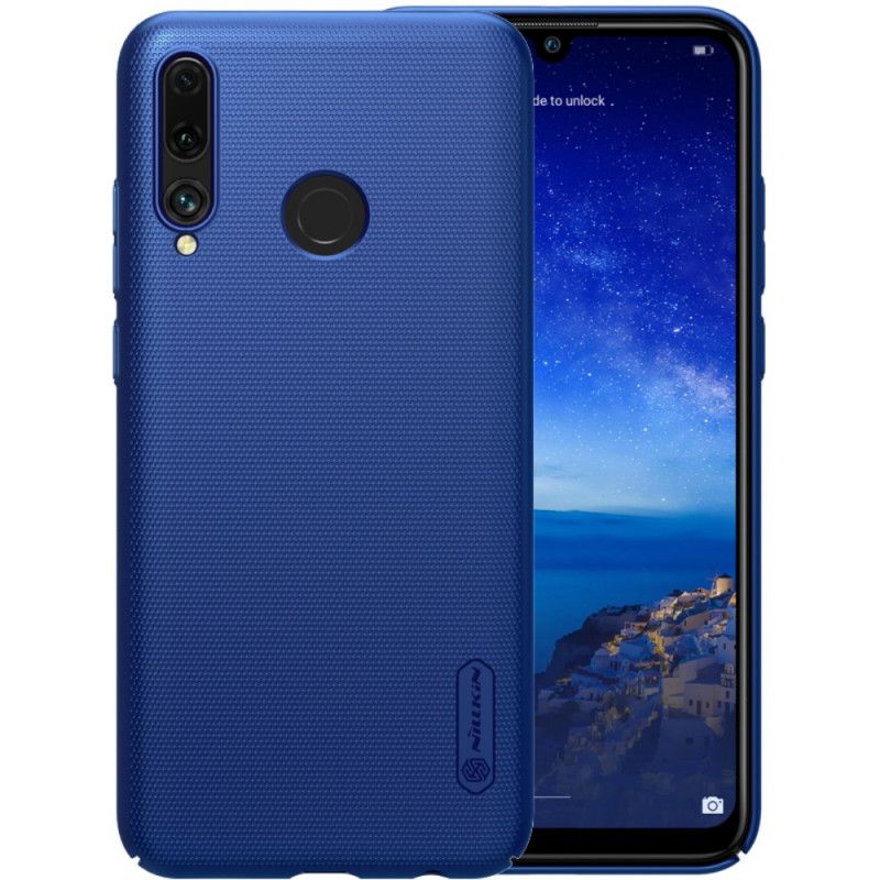 Cover Huawei P Smart Plus 2019 Rød Stiv Frostet Nillkin