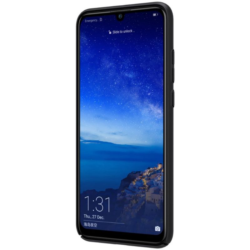 Cover Huawei P Smart Plus 2019 Rød Stiv Frostet Nillkin