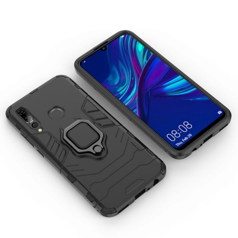 Cover Huawei P Smart Plus 2019 Sort Resistent Ring