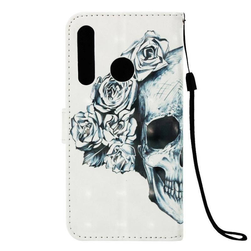 Flip Cover Huawei P Smart Plus 2019 Mobilcover Blomstret Kranium