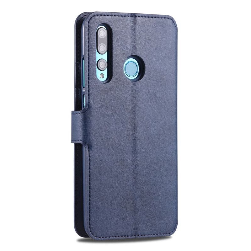 Flip Cover Huawei P Smart Plus 2019 Rød Mobilcover Azns Læder Effekt