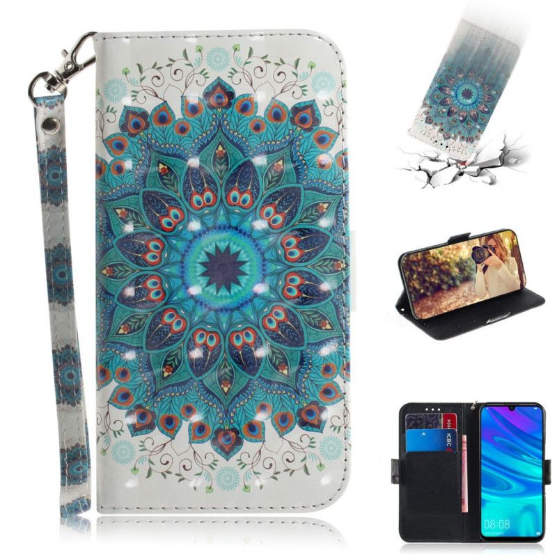 Flip Cover Læder for Huawei P Smart Plus 2019 Mesterlig Mandala