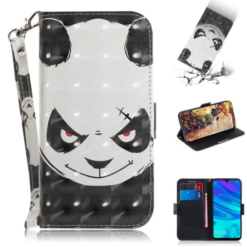 Flip Cover Læder for Huawei P Smart Plus 2019 Vred Panda